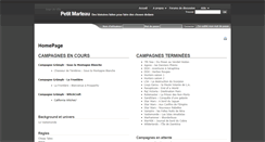 Desktop Screenshot of petitmarteau.legrumph.org
